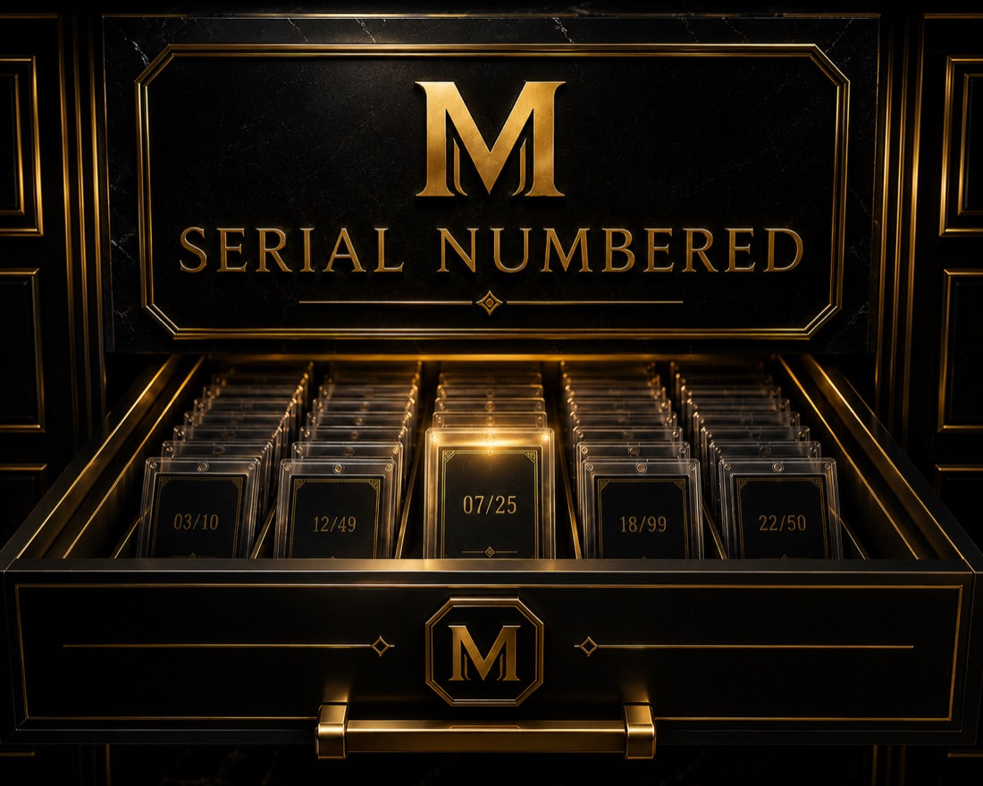 Serial numbered cards