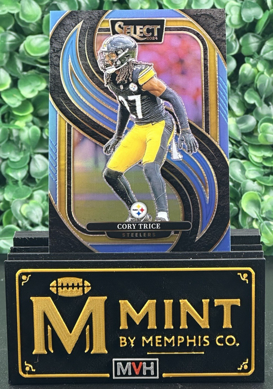 CORY TRICE 2024 SELECT LIGHT BLUE PREMIER LEVEL /99 STEELERS