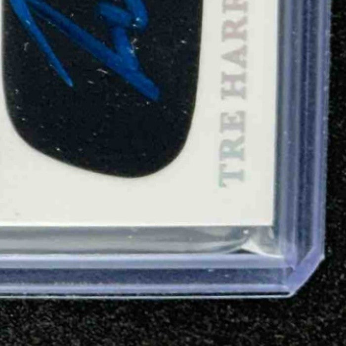 2025 Immaculate Collection Tre Harris Rookie Eye Black /10 MEM RC Auto