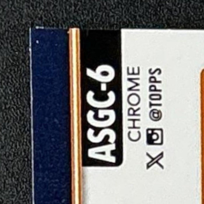 RILEY GREENE 2025 TOPPS CHROME UPDATE #ASGC-6 ALL-STAR GAME TIGERS