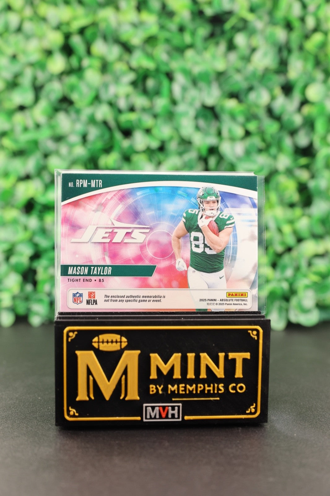 MASON TAYLOR 2025 PANINI ABSOLUTE ROOKIE PREMIERE PATCH /399 RC JETS