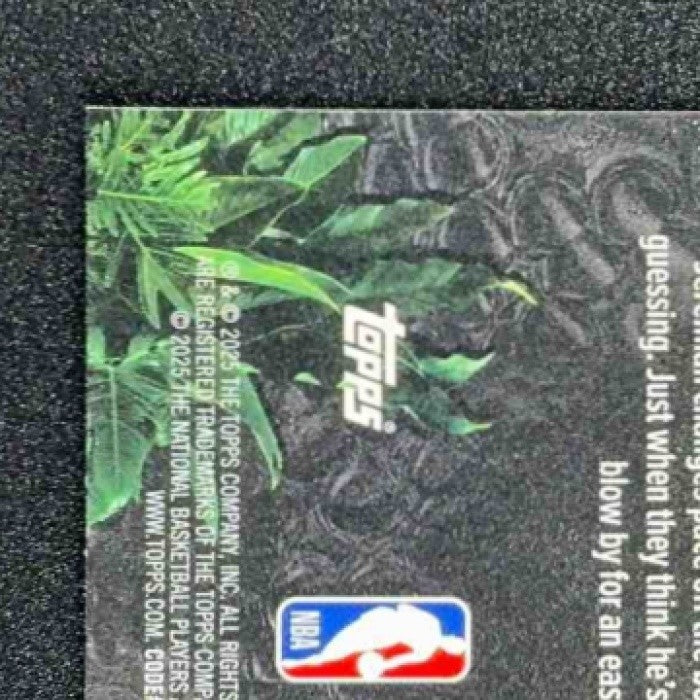 JEREMIAH FEARS 2025-26 TOPPS CHROME #INS-17 INSTINCT RC PELICANS