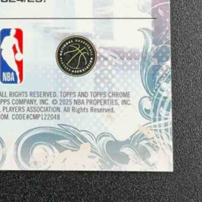 ANTHONY EDWARDS 2025-26 TOPPS CHROME #SY-4 SERENITY TIMBERWOLVES