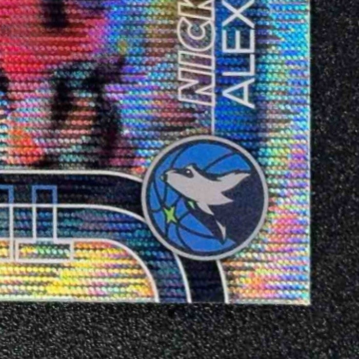 NICKEIL ALEXANDER-WALKER 2025-26 TOPPS CHROME #193 WAVE REFRACTOR TIMBERWOLVES
