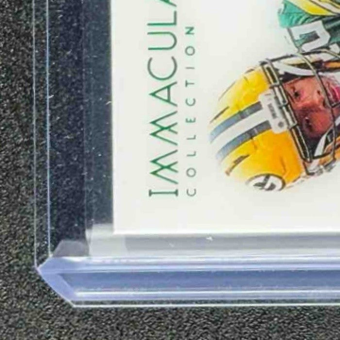 MATTHEW GOLDEN 2025 PANINI IMMACULATE ROOKIE DUAL PATCH AUTO /25 PACKERS
