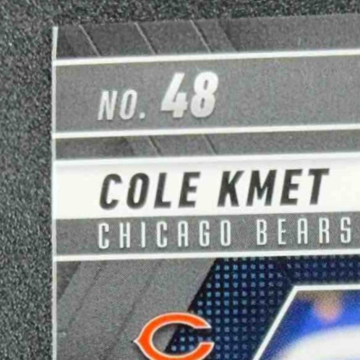 COLE KMET 2025 PANINI MOSAIC #48 NO HUDDLE SILVER PRIZM BEARS