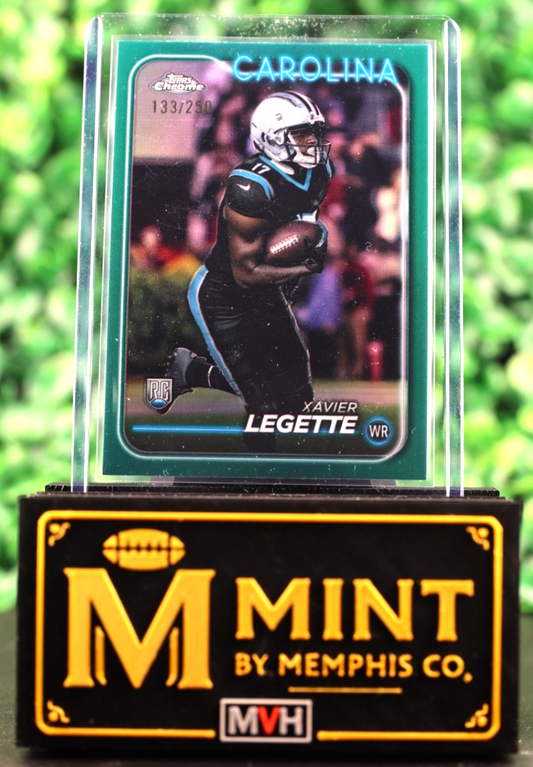 XAVIER LEGETTE  2024 TOPPS CHROME #211 GREEN REFRACTOR /99 (RC)