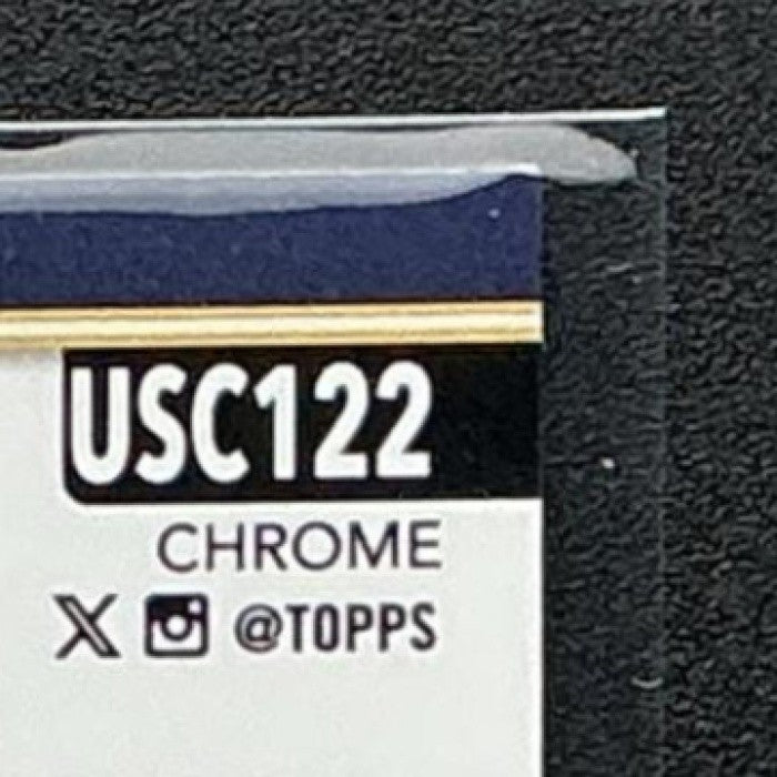 DANNY JANSEN 2025 TOPPS CHROME UPDATE #USC122 PRISM REFRACTOR BREWERS