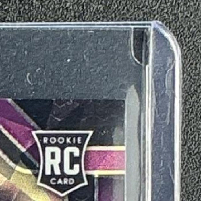 LUKE LACHEY 2025 PANINI PRIZM DRAFT PICKS #39 PURPLE ICE 107/199 RC HAWKEYES