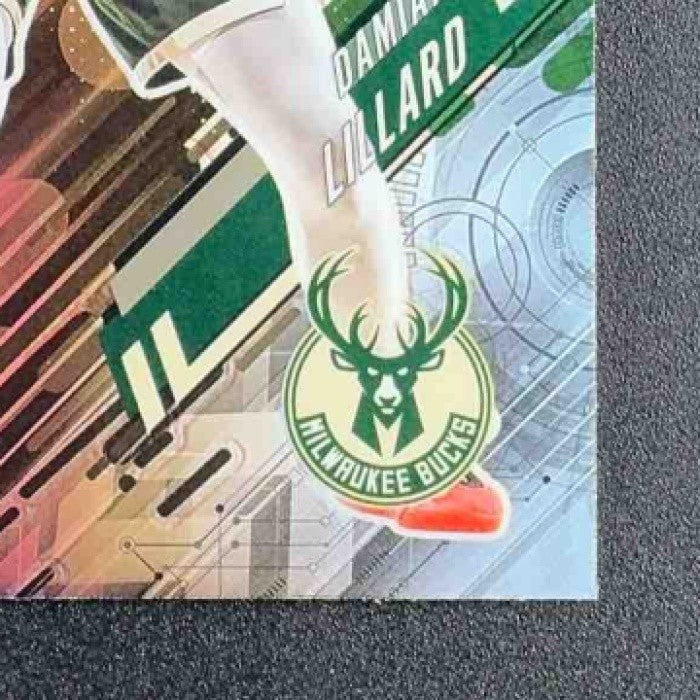 DAMIAN LILLARD 2025-26 TOPPS CHROME #GT-10 GO TIME REFRACTOR BUCKS