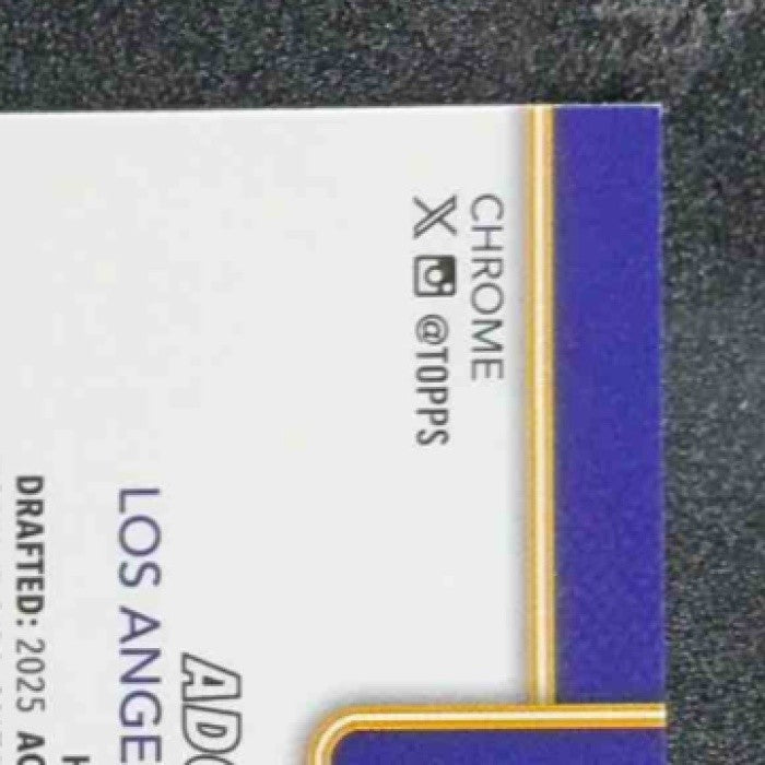 ADOU THIERO 2025-26 TOPPS CHROME #286 X-FRACTOR RC LAKERS