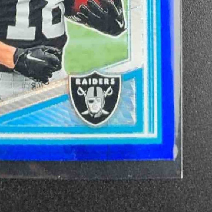 JACK BECH 2025 PANINI DONRUSS OPTIC #211 RATED ROOKIE BLUE HYPER PRIZM RAIDERS
