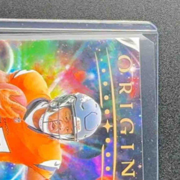 RJ HARVEY 2025 PANINI ORIGINS #141 ROOKIE RC BRONCOS