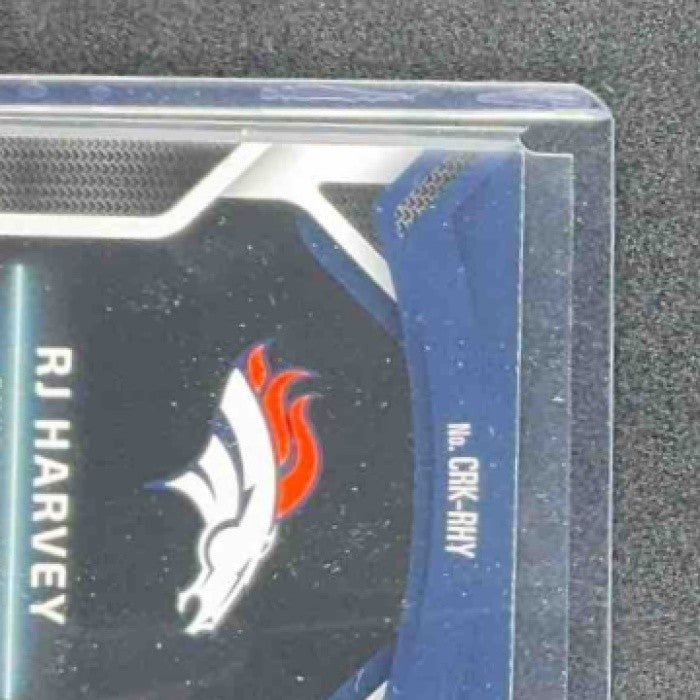 RJ HARVEY 2025 PANINI CERTIFIED #CRK-RHY ROOKIES RC BRONCOS