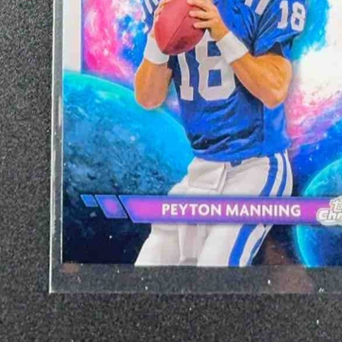 PEYTON MANNING 2024 TOPPS COSMIC CHROME #GG-31 GALAXY GREATS COLTS