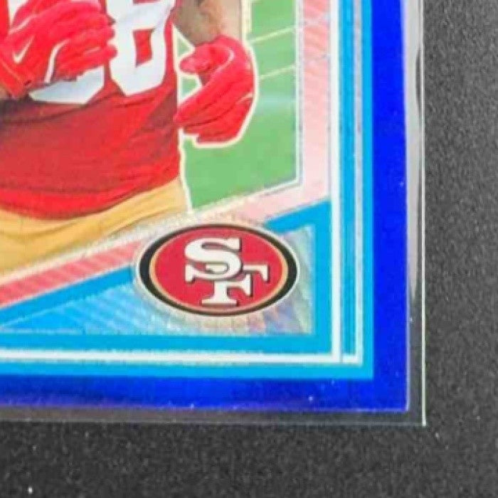 2025 Panini Donruss Optic Mykel Williams #210 Rated Rookie Blue Hyper Prizm