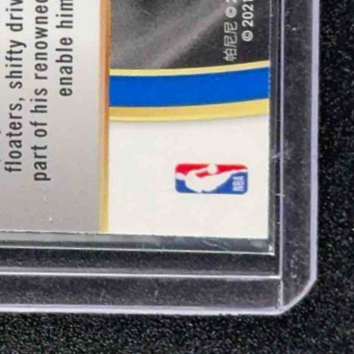 Luka Doncic 2020-21 Panini Select #1 Turbocharged Blue Shimmer Prizm SP