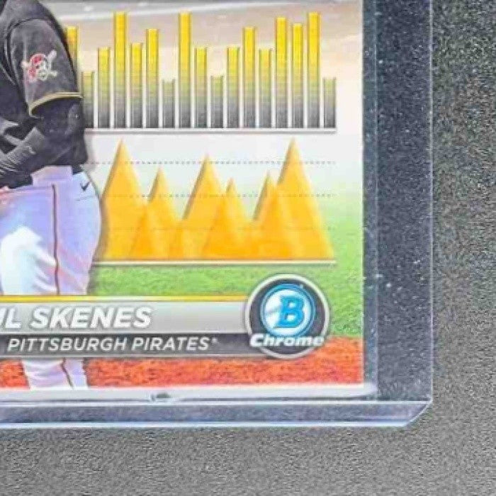 PAUL SKENES 2024 BOWMAN #BTP-3 SCOUTS' TOP 100 CHROME RC PIRATES
