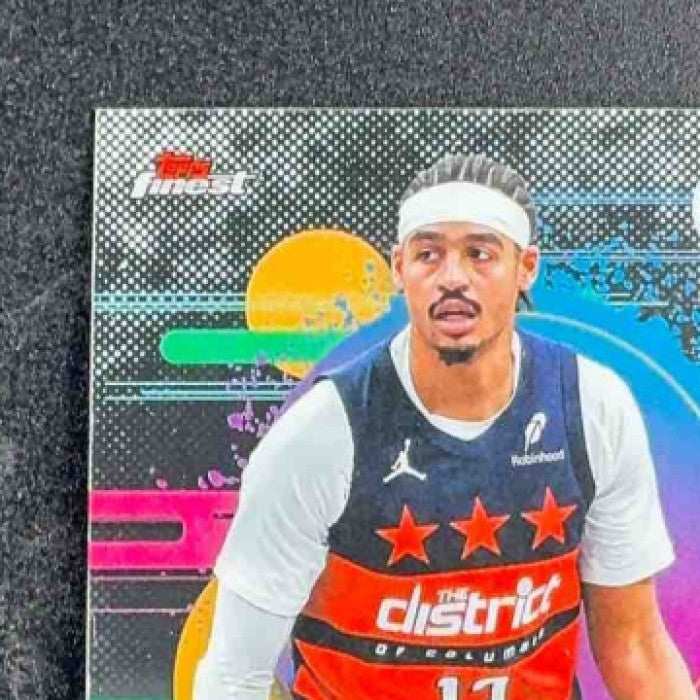 JORDAN POOLE 2025-26 TOPPS FINEST #186 UNCOMMON WIZARDS