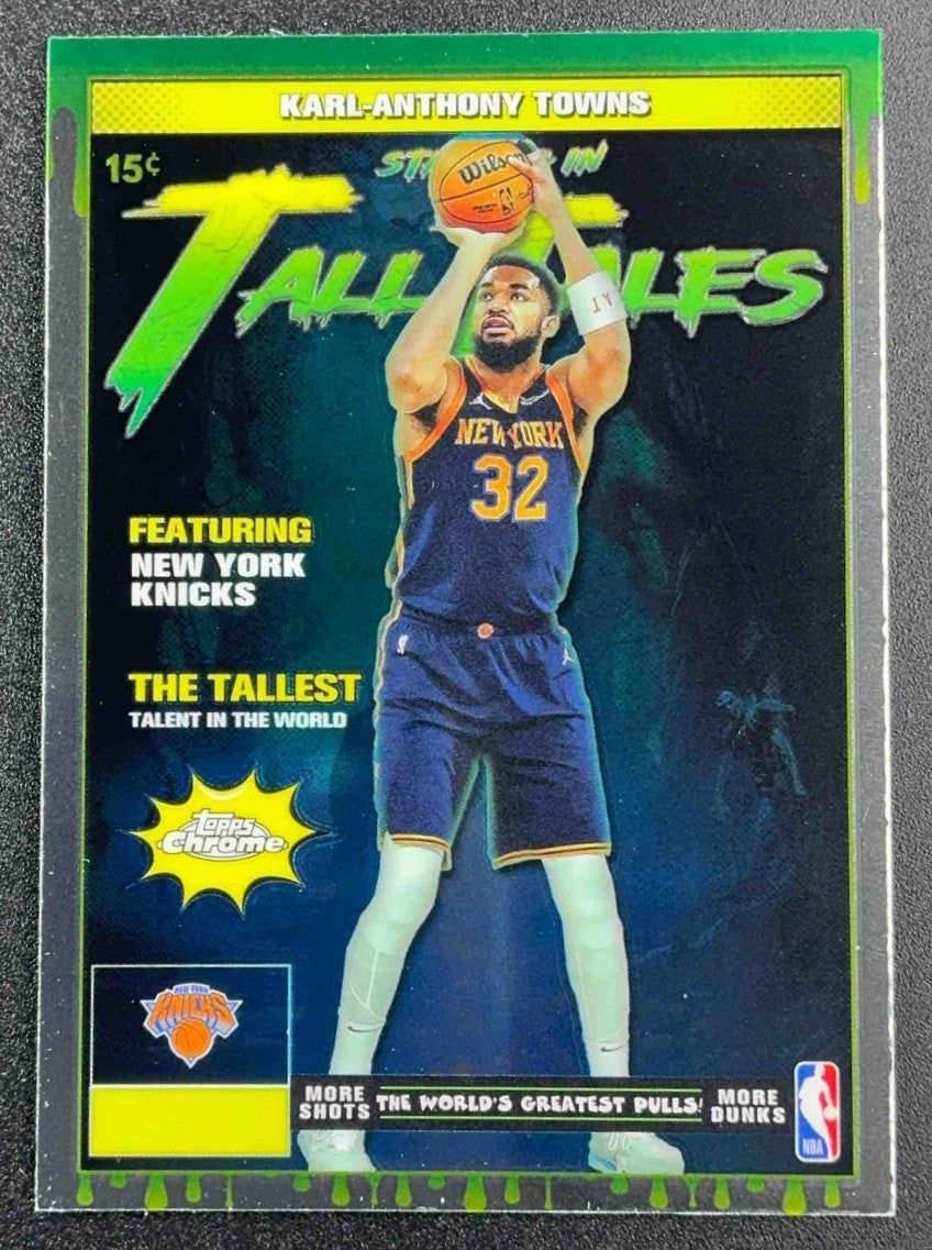 KARL-ANTHONY TOWNS 2025-26 TOPPS CHROME #TT-10 TALL TALES KNICKS