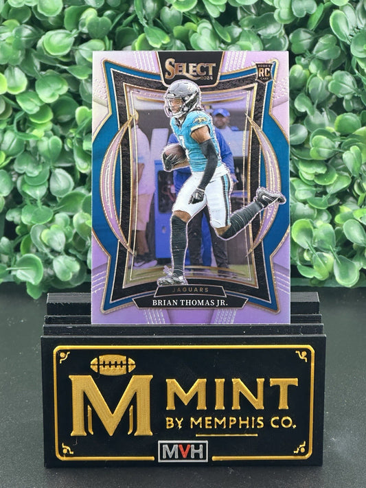 BRIAN THOMAS JR 2024 SELECT SILVER PRIZM JAGUARS RC #91
