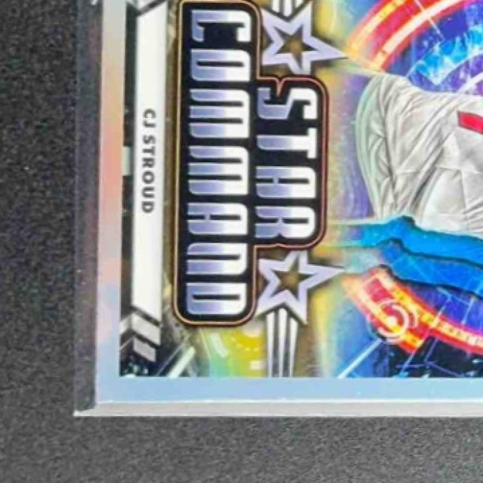 CJ STROUD 2024 TOPPS COSMIC CHROME #SC-11 STAR COMMAND TEXANS