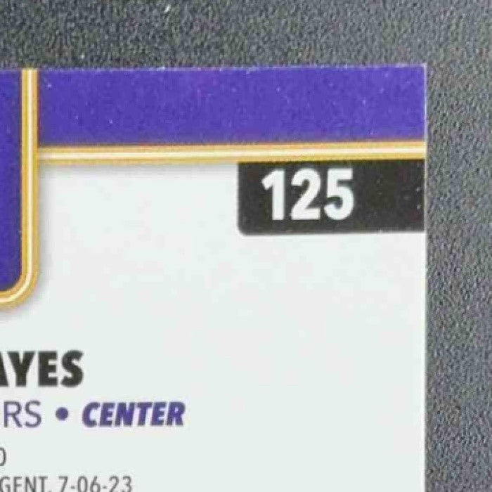 JAXSON HAYES 2025-26 TOPPS CHROME #125 MAGENTA REFRACTOR 51/399 LAKERS