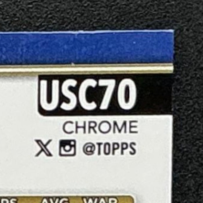 MAIKEL GARCIA 2025 TOPPS CHROME UPDATE #USC70 SEPIA REFRACTOR ROYALS