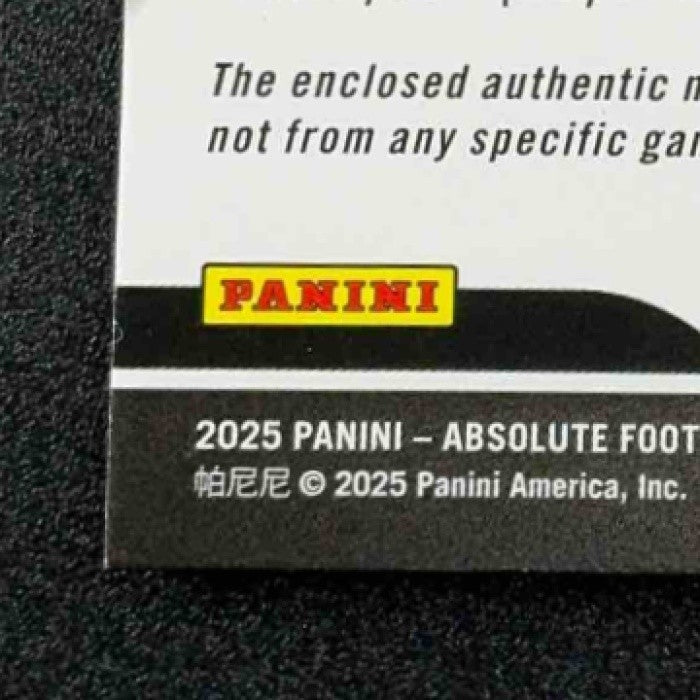 2025 Panini Absolute Tetairoa McMillan #ARM-TMN Rookie Materials Gold /99