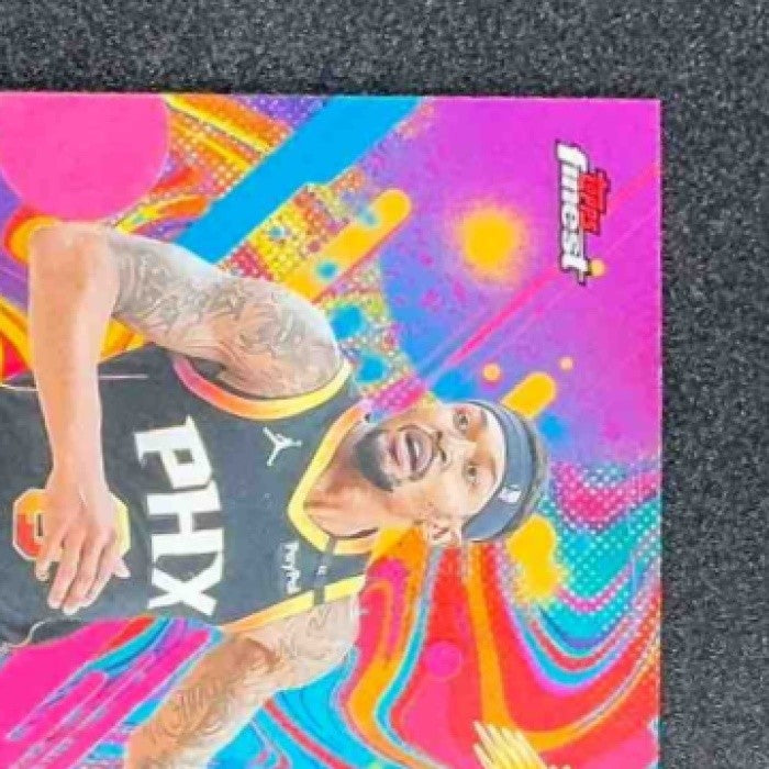 BRADLEY BEAL 2025-26 TOPPS FINEST #84 COMMON OIL SPILL REFRACTOR SUNS