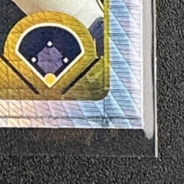 DANNY JANSEN 2025 TOPPS CHROME UPDATE #USC122 PRISM REFRACTOR BREWERS