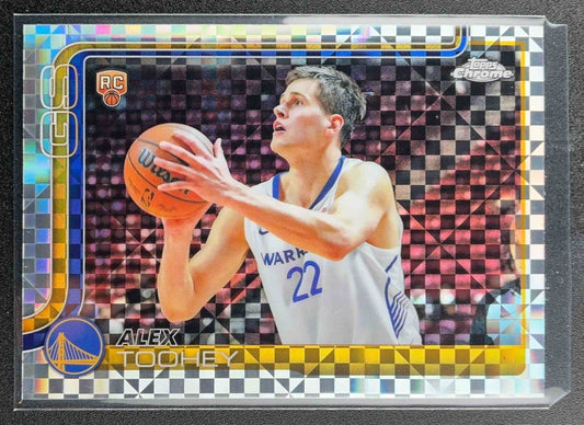 ALEX TOOHEY 2025-26 TOPPS CHROME #298 X-FRACTOR RC WARRIORS