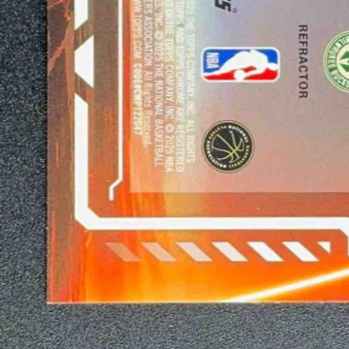 GIANNIS ANTETOKOUNMPO 2025-26 TOPPS CHROME #AC-4 ACTIVATORS REFRACTOR BUCKS