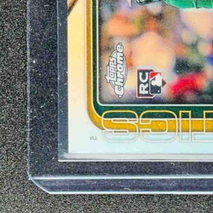 NICK KURTZ 2025 TOPPS CHROME UPDATE #USC178 REFRACTOR RC ATHLETICS
