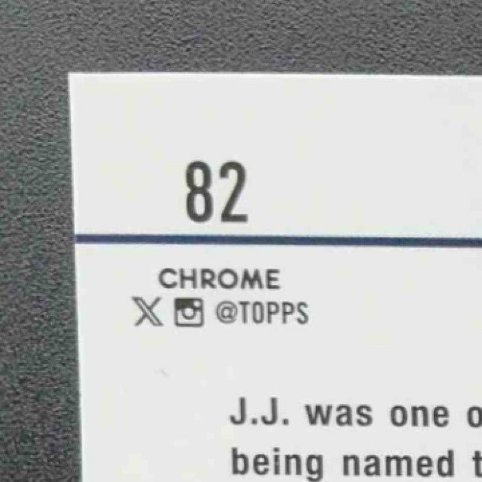 J.J. WATT 2024 TOPPS CHROME #82 X-FRACTOR TEXANS