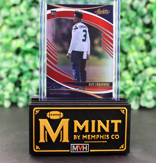 NICK EMMANWORI 2025 PANINI ABSOLUTE ROOKIES #163 SPECTRUM RED /199 RC