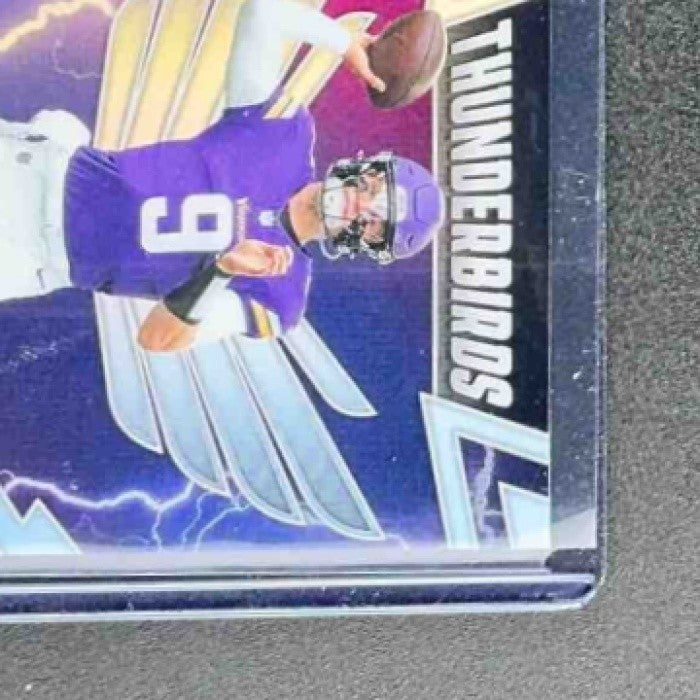 J.J. MCCARTHY 2025 PANINI PHOENIX #33 THUNDERBIRDS VIKINGS
