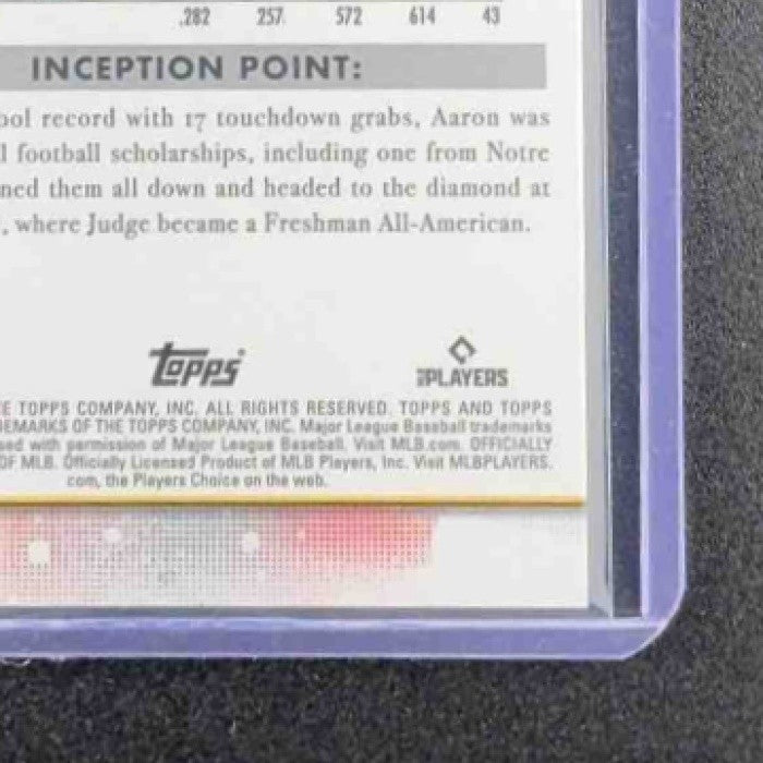 AARON JUDGE 2024 TOPPS INCEPTION #6 YANKEES
