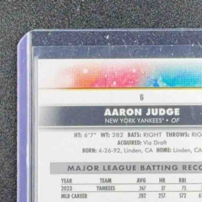 AARON JUDGE 2024 TOPPS INCEPTION #6 YANKEES