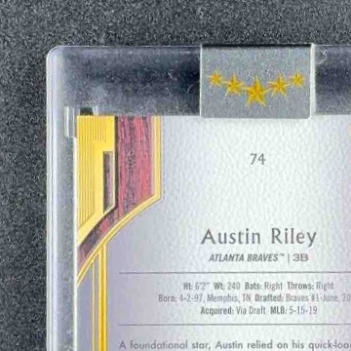 AUSTIN RILEY 2025 TOPPS FIVE STAR #74 15/50 BRAVES