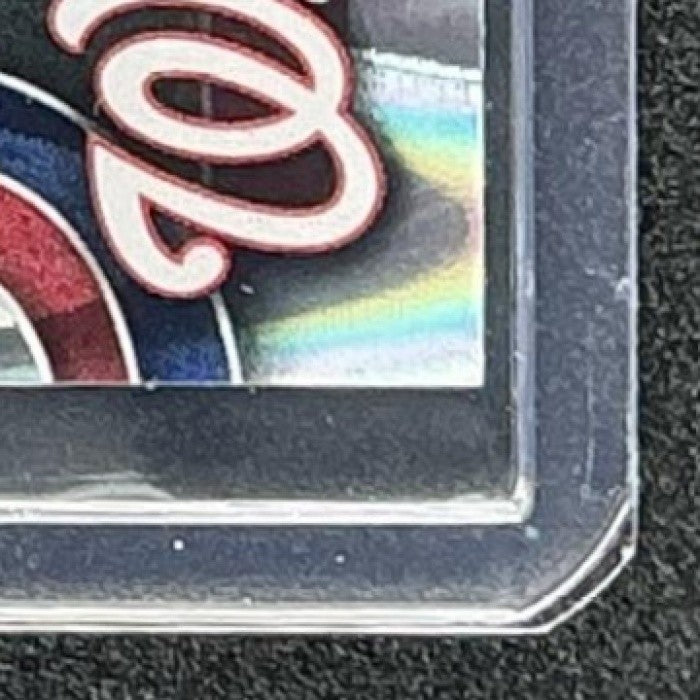 COLE HENRY 2025 TOPPS CHROME UPDATE #USC72 RAYWAVE REFRACTOR RC NATIONALS