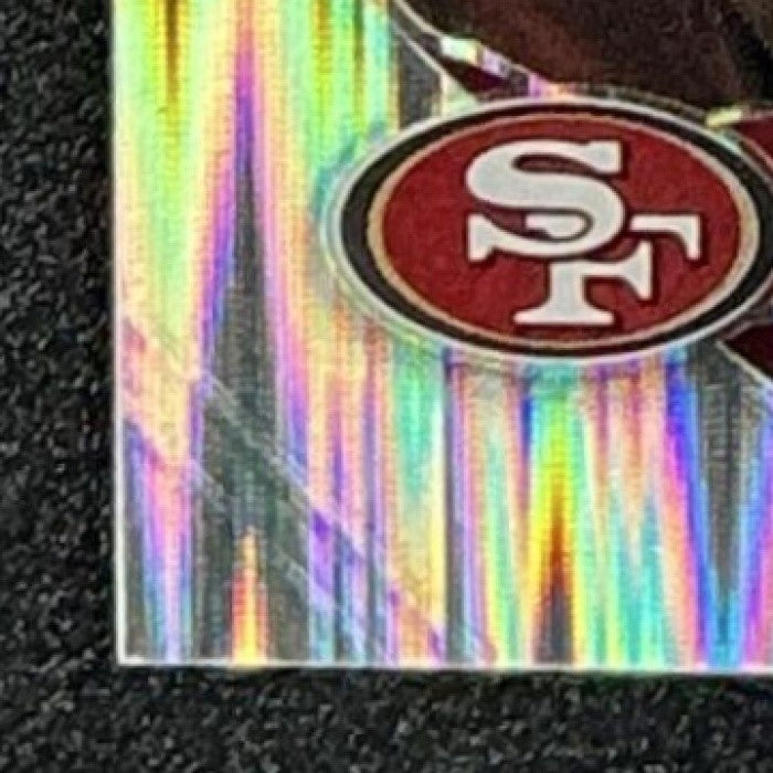 FRANK GORE 2025 PANINI PRIZM BLACK #134 SKEWED 99/249 49ERS