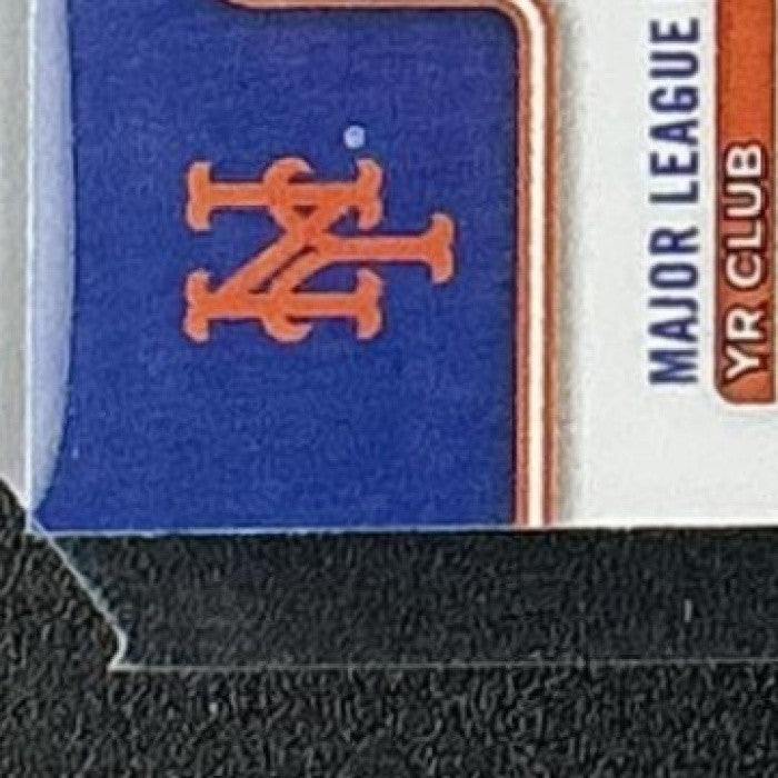 TYLOR MEGILL 2025 TOPPS CHROME UPDATE #USC153 REFRACTOR METS