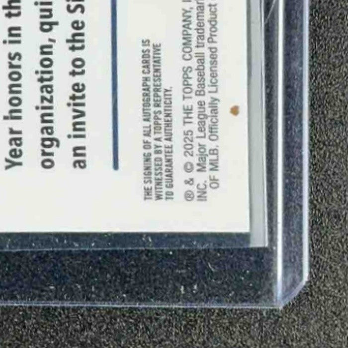 LUKE KEASCHALL 2025 TOPPS CHROME UPDATE #RA-LK AUTO RC TWINS
