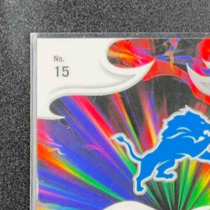 AMON-RA ST. BROWN 2025 PANINI DONRUSS OPTIC #15 LIGHT IT UP LIONS