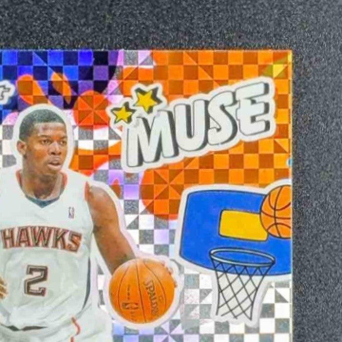 JOE JOHNSON 2025-26 TOPPS FINEST #M-28 MUSE X-FRACTOR HAWKS
