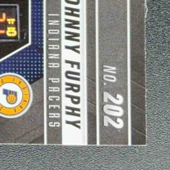 JOHNNY FURPHY 2024-25 PANINI MOSAIC #202 SILVER PRIZM RC PACERS