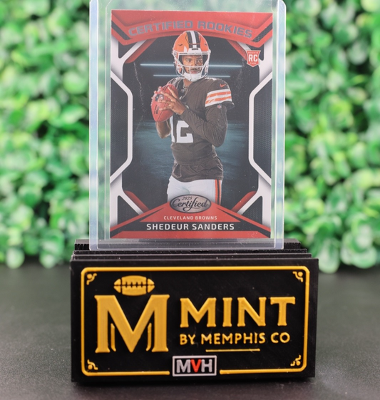 SHEDEUR SANDERS  2025 CERTIFIED ROOKIES #CRK-SSS RC BROWNS