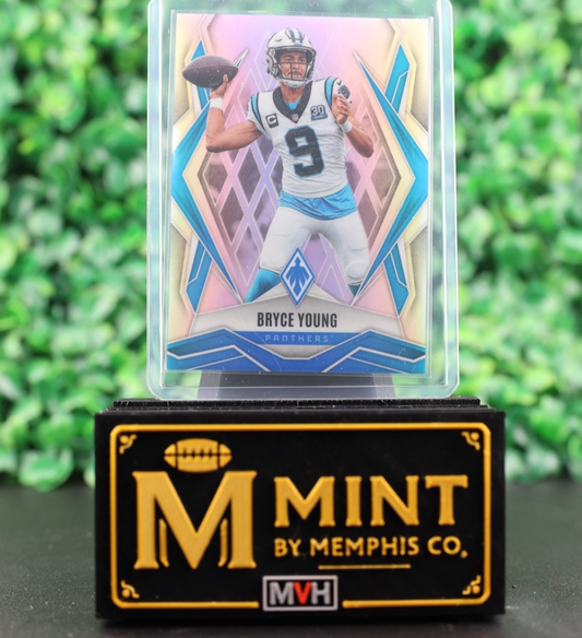 BRYCE YOUNG 2025 PANINI PHOENIX SILVER PRIZM #148 PANTHERS