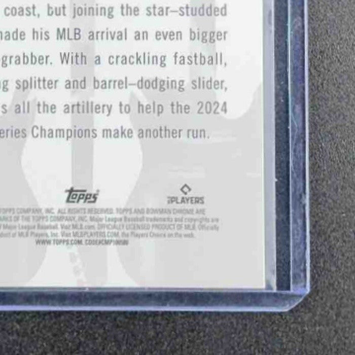 ROKI SASAKI 2025 BOWMAN #RR-20 ROCKSTAR ROOKIES CHROME RC DODGERS